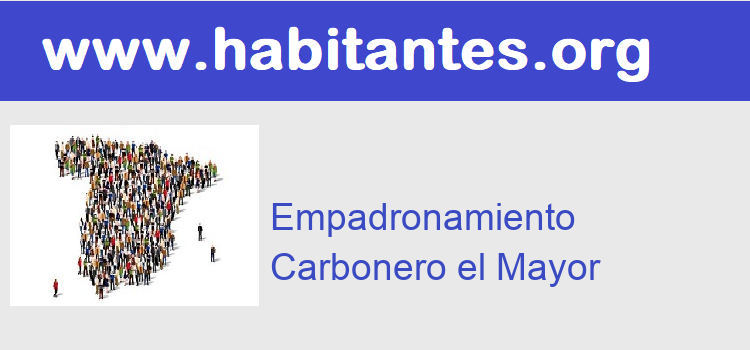 Cita Previa Certificado empadronamiento  Carbonero el Mayor
