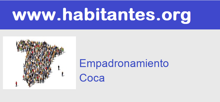 Cita Previa Certificado empadronamiento  Coca