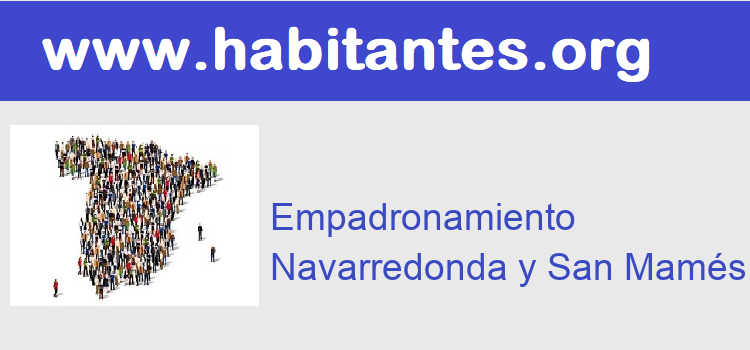 Cita Previa Certificado empadronamiento  Navarredonda y San Mamés
