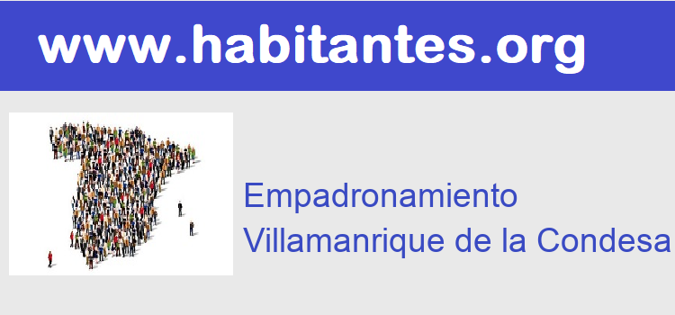 Cita Previa Certificado empadronamiento  Villamanrique de la Condesa